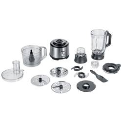 Severin KM 3892 kuchyňský robot 1200 W stříbrná, černá
