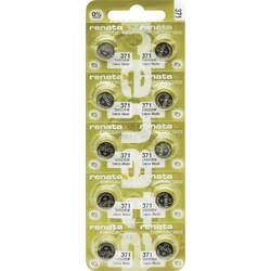 Renata knoflíkový článek 371 1.55 V 10 ks 40 mAh oxid stříbra 371.MP-E