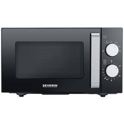 Severin MW 7761 mikrovlnná trouba černá, nerezová ocel 800 W