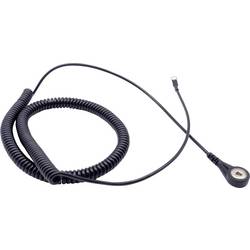 Quadrios ESD zemnicí kabel 3.60 m tlačítko 4 mm , přípojka s kabelovým očkem