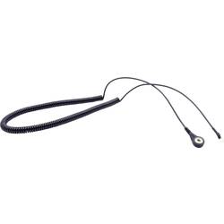 Quadrios ESD zemnicí kabel 3.60 m tlačítko 4 mm , přípojka s kabelovým očkem
