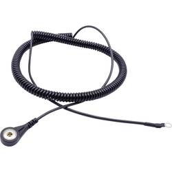 Quadrios ESD zemnicí kabel 3.60 m tlačítko 4 mm , přípojka s kabelovým očkem