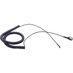 Quadrios ESD zemnicí kabel 3.60 m tlačítko 4 mm , přípojka s kabelovým očkem