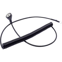 Quadrios ESD zemnicí kabel 1.80 m tlačítko 4 mm , přípojka s kabelovým očkem