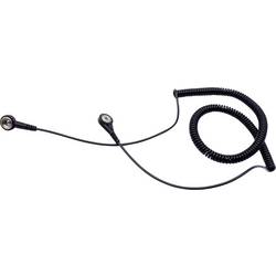 Quadrios ESD zemnicí kabel 3.60 m tlačítko 10 mm, tlačítko 4 mm