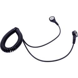 Quadrios ESD zemnicí kabel 1.80 m tlačítko 10 mm, tlačítko 4 mm