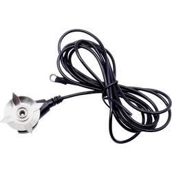 Quadrios ESD zemnicí kabel 1.80 m svorka, tlačítko 10 mm, přípojka s kabelovým očkem