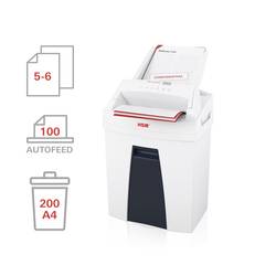 HSM Securio AF100 skartovačka 7 listů na kousky 4 x 25 mm P-4 25 l Křížový řez kancelářské sponky, sponky do sešívačky, kreditní karty