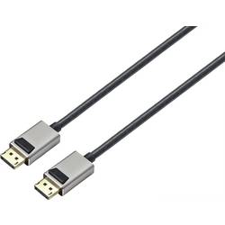 SpeaKa Professional DisplayPort kabel Konektor DisplayPort, Konektor DisplayPort 2.00 m černá SP-9510456 8K UHD Kabel DisplayPort