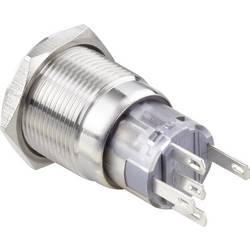 TRU COMPONENTS TC-LAS1-AGQ-11ZDT/B/12V/S, TC-7494500 tlačítkový spínač antivandal, 19 mm, 250 V/AC, 3 A, 1 ks