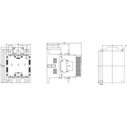 Siemens 3RT1264-6AP36 vakuový stykač 3 spínací kontakty 1000 V/AC 1 ks