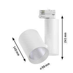 Paulmann ProRail3 Zeuz 33W 39° 3000K W triac systémové světlo ProRail3 33 W LED bílá