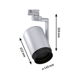 Paulmann ProRail3 Spot Asthene max20W E27 Chr systémové světlo ProRail3 E27 20 W chrom