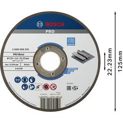 Bosch Accessories AS 46 S BF 2608600219 řezný kotouč rovný 125 mm 1 ks kov