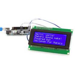 Whadda WPI450 modul displeje () Vhodné pro (vývojové sady): Arduino s podsvícením displeje