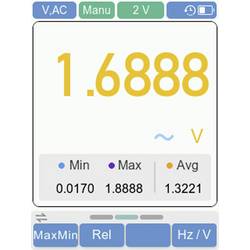 VOLTCRAFT VC-1120 digitální proudové kleště, CAT III 1000 V, Displej (counts): 20000