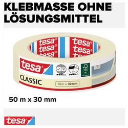 tesa Classic 52805-00000-03 malířská krycí páska bílá (d x š) 50 m x 30 mm 1 ks