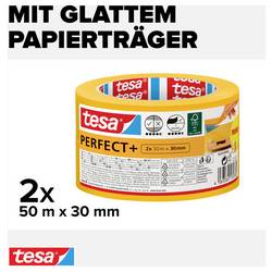 tesa Perfect+ 56539-00000-00 malířská krycí páska žlutá (d x š) 100 m x 30 mm 2 ks