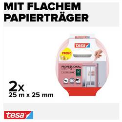 tesa Professional Sensitive 56267-00000-01 malířská krycí páska růžová (d x š) 50 m x 25 mm 2 ks