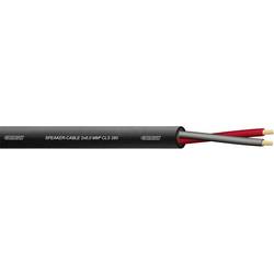 Cordial CLS 260 Black 500 reproduktorový kabel HELUKABEL Lautsprecherleitung 2 x 6 mm² + 2 x 6 mm² černá metrové zboží