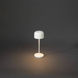 Konstsmide 7835-250 Lille Akumulátorová stolní LED lampa 2.2 W teplá bílá bílá