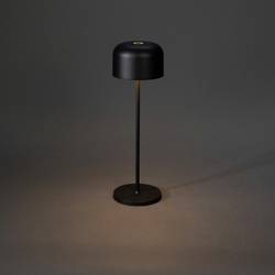 Konstsmide 7834-750 Lille Akumulátorová stolní LED lampa 3.5 W teplá bílá černá
