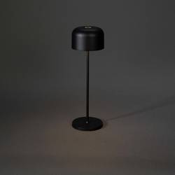 Konstsmide 7834-750 Lille Akumulátorová stolní LED lampa 3.5 W teplá bílá černá