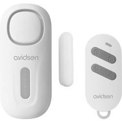 Avidsen dveřní/okenní alarm bílá sada s dálkovým ovladačem 120 dB 100022