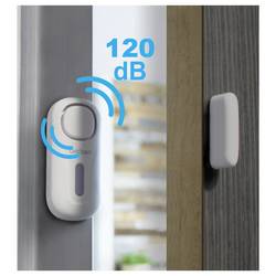 Avidsen dveřní/okenní alarm bílá sada s dálkovým ovladačem 120 dB 100022