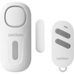 Avidsen dveřní alarm bílá sada s detektorem pohybu, s dálkovým ovladačem 90 dB 100021