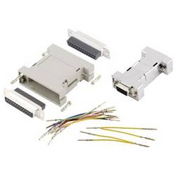 MH Connectors D-SUB adaptér D-SUB zástrčka 25pólová - D-SUB zásuvka 25pólová 1 ks