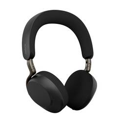 Jabra Jabra Evolve3 75 MS Stereo black mit Lin Headset uzavřená (Over Ear) Bluetooth® stereo černá Potlačení hluku Tlačítko Microsoft Teams telefon