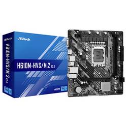 ASRock H610M-HVS Základní deska Socket (PC) #####Intel® 1700 Tvarový faktor Micro-ATX Čipová sada základní desky Intel® H610