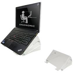 Neomounts NOTEBOOK STAND podstavec pod PC monitor 1 Displej: (s) 55,9 cm (22) vysoce transparentní nastavitelná výška, naklápěcí