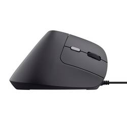 Trust Bayo II ergonomická myš, přenos USB, 6 tlačítko, 800 dpi, 1200 dpi, 1600 dpi, 2400 dpi, černá