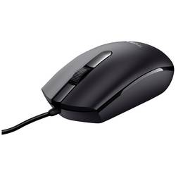 Trust TM-101 optická myš, přenos USB, 3 tlačítko, 1200 dpi, černá