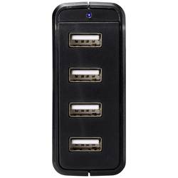 VOLTCRAFT UC-4AXX001 USB nabíječka, 4x USB A, 24 W, černá