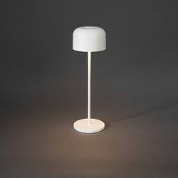 Konstsmide 7834-250 Lille Akumulátorová stolní LED lampa 3.5 W teplá bílá bílá