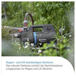 GARDENA Akku-Gartenpumpe 3000 Silent 18V P4A solo aku zahradní čerpadlo 3000 l/h 30 m