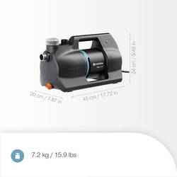 GARDENA Haus- & Gartenautomat 4600 Silent domácí automat na vodu 4600 l/h