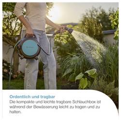GARDENA 18690-20 Mobile Schlauchbox MoveMatic, 12 m + 1,5 m naviják zahradní hadice 270 mm 1/3 palce 1 ks 5barevný
