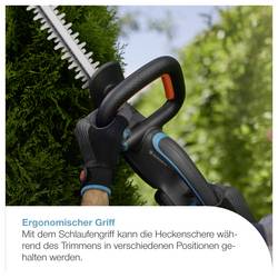 GARDENA Akku-Heckenschere EasyCut 55/18V P4A solo akumulátor Aku nůžky na živý plot Li-Ion 550 mm