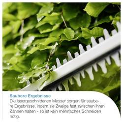 GARDENA Akku-Heckenschere EasyCut 55/18V P4A Ready-To-Use Set akumulátor Aku nůžky na živý plot 18 V Li-Ion 550 mm