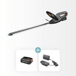GARDENA Akku-Heckenschere EasyCut 55/18V P4A Ready-To-Use Set akumulátor Aku nůžky na živý plot 18 V Li-Ion 550 mm