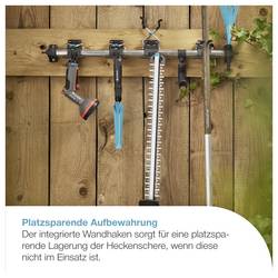 GARDENA Akku-Heckenschere EasyCut 45/18V P4A Ready-To-Use Set akumulátor Aku nůžky na živý plot 18 V Li-Ion 450 mm