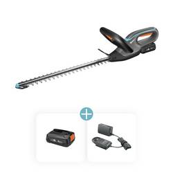 GARDENA Akku-Heckenschere EasyCut 45/18V P4A Ready-To-Use Set akumulátor Aku nůžky na živý plot 18 V Li-Ion 450 mm
