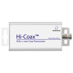 Renkforce RF-6861944 PoE++ over Coax Transceiver koaxiální dosah (max.): 300 m 1 ks 100 MBit/s s funkcí PoE