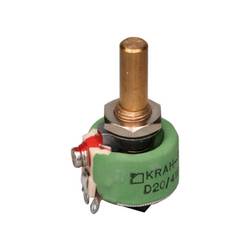 KRAH D 20/4W 10% 22R, D 20/4W 10% 22R drátový potenciometr, 4 W, 22 Ω, 1 ks, Piece