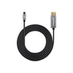 Manhattan USB kabel DisplayPort 1.4 USB-C ® zástrčka 2 m vícebarevná 8K UHD 354844