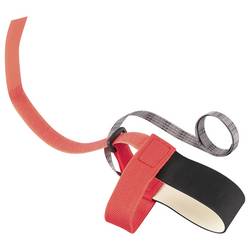 TRU COMPONENTS ESD zemnící pata 1 ks černá/červená Suchý zip, stříbrný pás, černá/červená Bag